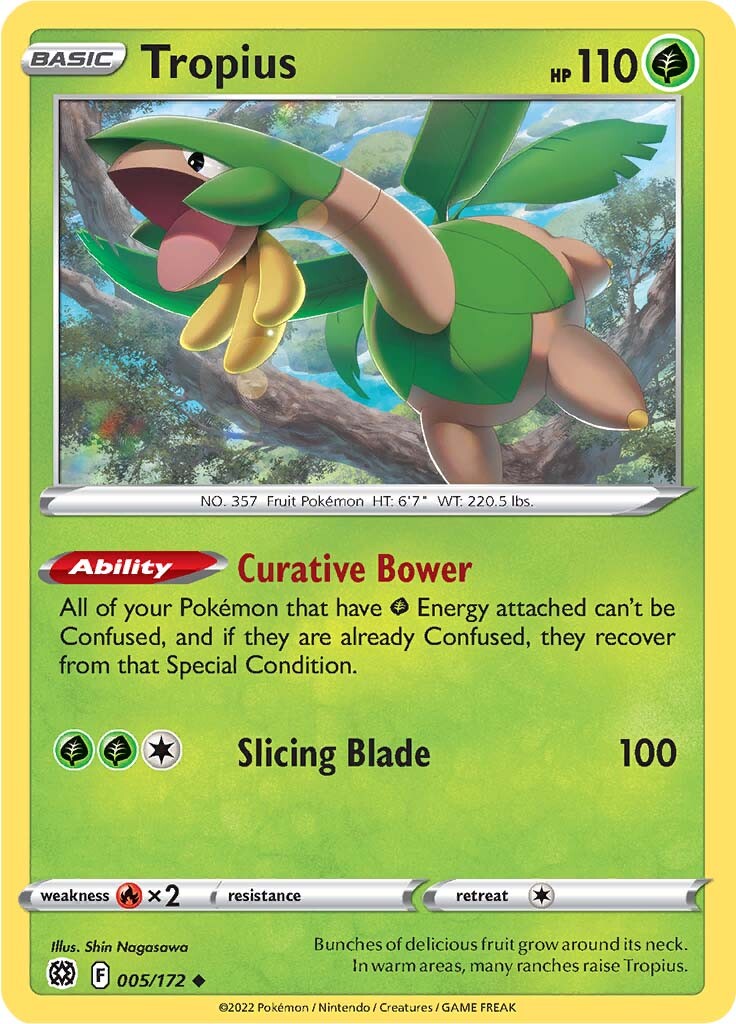 Tropius (005/172) [Sword & Shield: Brilliant Stars] | Total Play