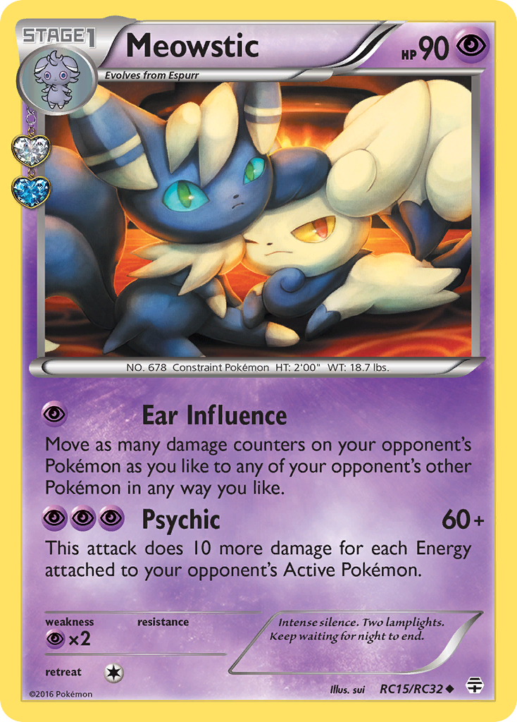 Meowstic (RC15/RC32) [XY: Generations] | Total Play
