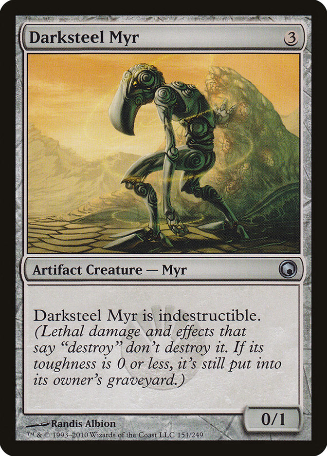 Darksteel Myr [Scars of Mirrodin] | Total Play