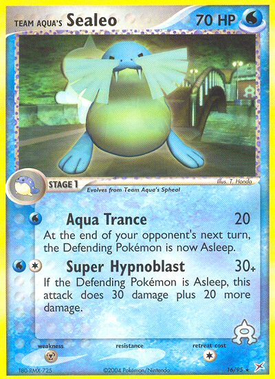 Team Aqua's Sealeo (16/95) [EX: Team Magma vs Team Aqua] | Total Play