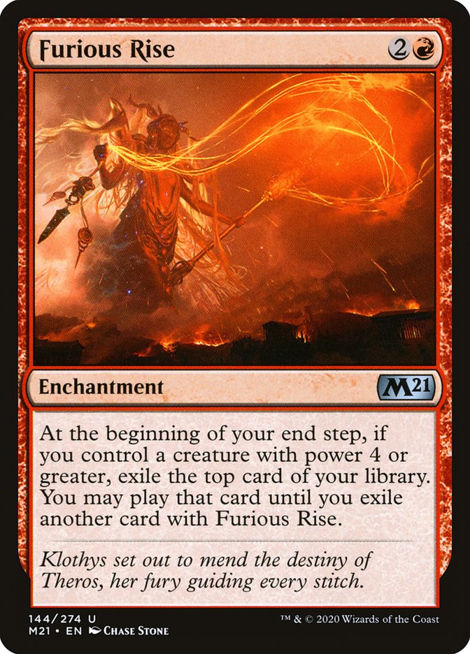 Furious Rise [Core Set 2021] | Total Play