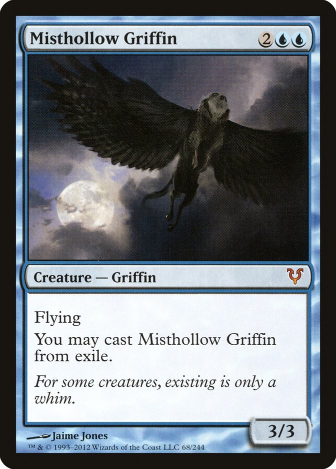 Misthollow Griffin [Avacyn Restored] | Total Play