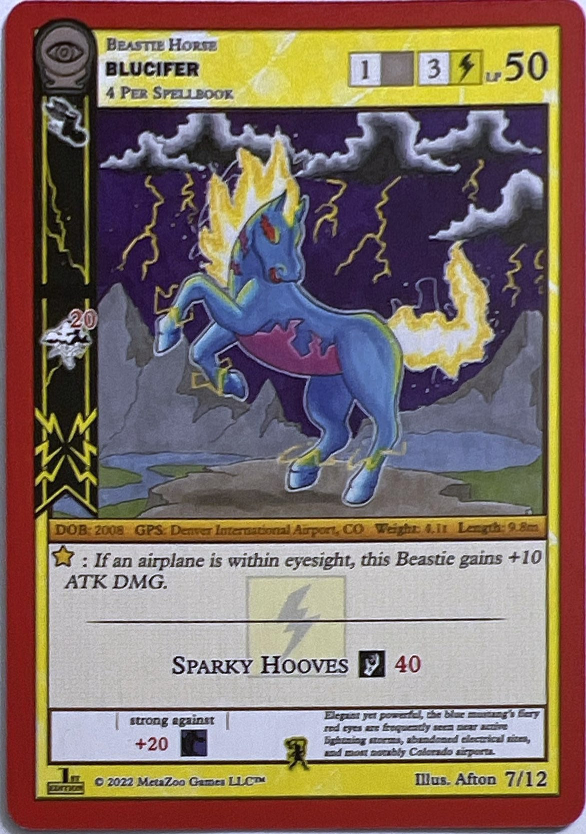 Blucifer [Seance: First Edition Release Event Deck] | Total Play