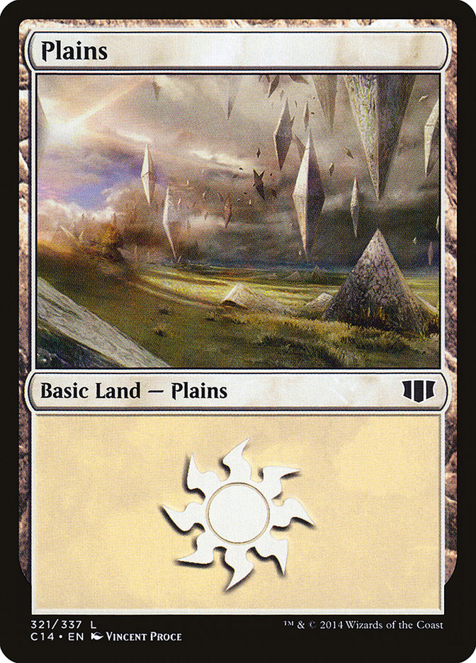 Plains (321) [Commander 2014] | Total Play