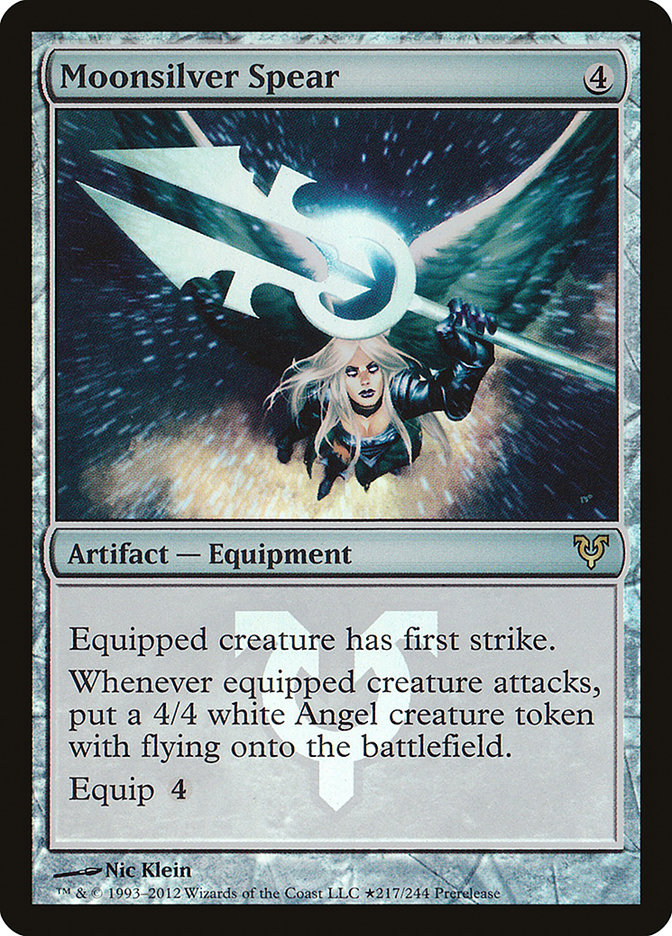 Moonsilver Spear [Avacyn Restored Prerelease Promos] | Total Play