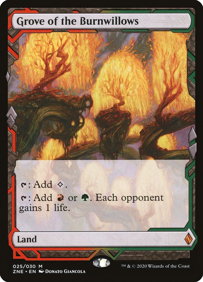 Grove of the Burnwillows (Expeditions) [Zendikar Rising Expeditions] | Total Play