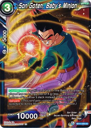 Son Goten, Baby's Minion (BT11-036) [Vermilion Bloodline 2nd Edition] | Total Play