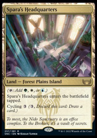 Spara's Headquarters (Promo Pack) [Streets of New Capenna Promos] | Total Play