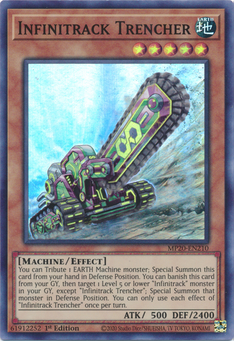 Infinitrack Trencher [MP20-EN210] Super Rare | Total Play