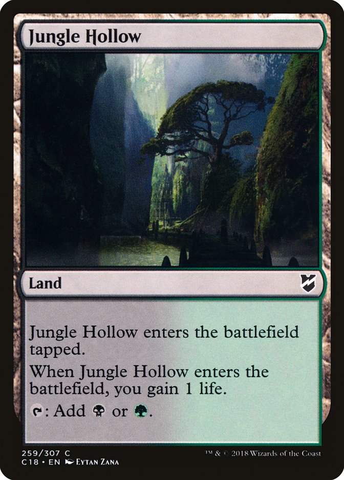 Jungle Hollow [Commander 2018] | Total Play