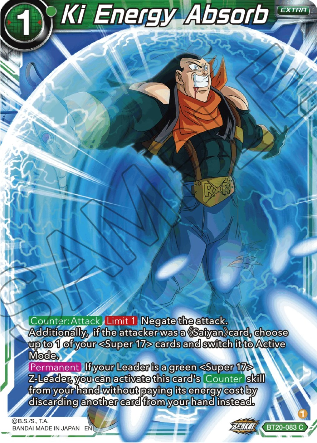 Ki Energy Absorb (BT20-083) [Power Absorbed] | Total Play