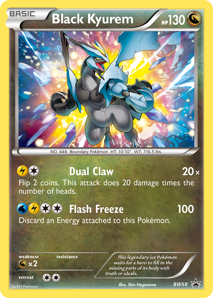 Black Kyurem (BW58) [Black & White: Black Star Promos] | Total Play