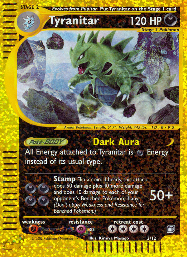 Tyranitar (3/12) [Box Topper] | Total Play