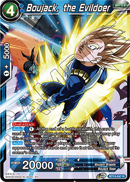 Boujack, the Evildoer (Rare) (BT13-047) [Supreme Rivalry] | Total Play