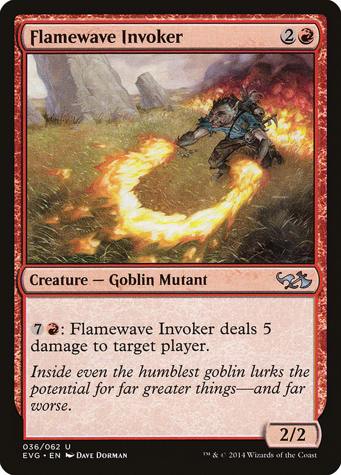 Flamewave Invoker (Elves vs. Goblins) [Duel Decks Anthology] | Total Play