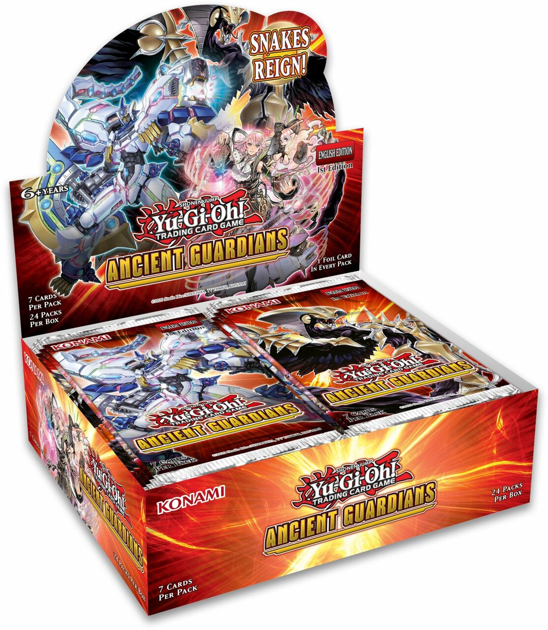 Ancient Guardians [UK Version] - Booster Box (1st Edition) | Total Play