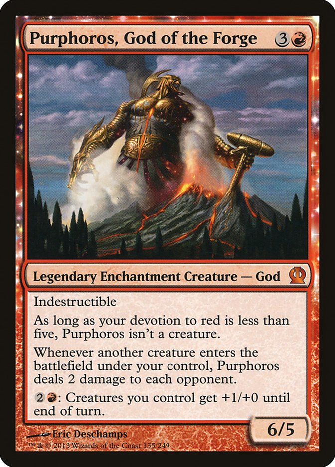 Purphoros, God of the Forge [Theros] | Total Play
