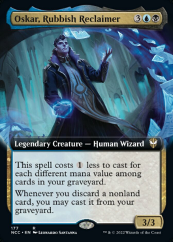 Oskar, Rubbish Reclaimer (Extended Art) [Streets of New Capenna Commander] | Total Play