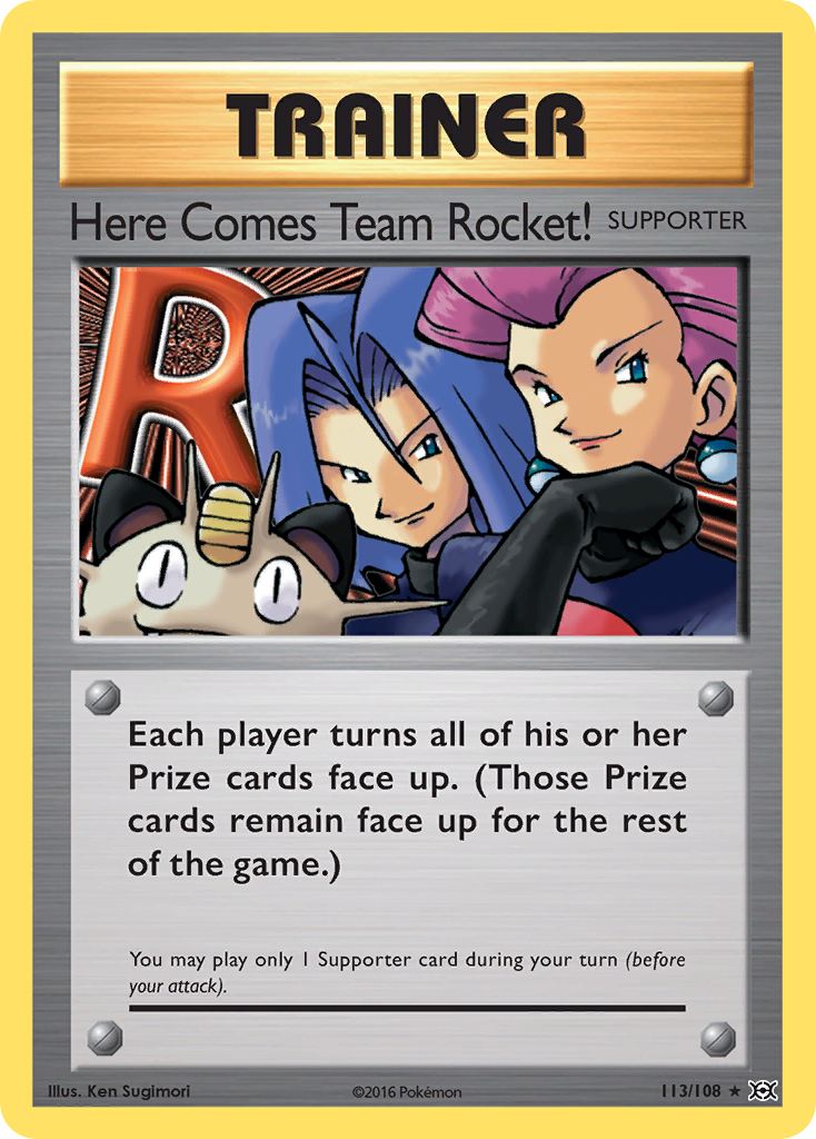 Here Comes Team Rocket! (113/108) [XY: Evolutions] | Total Play