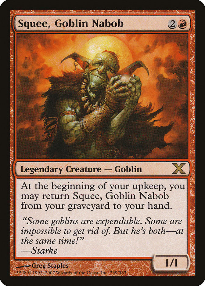 Squee, Goblin Nabob [Tenth Edition] | Total Play