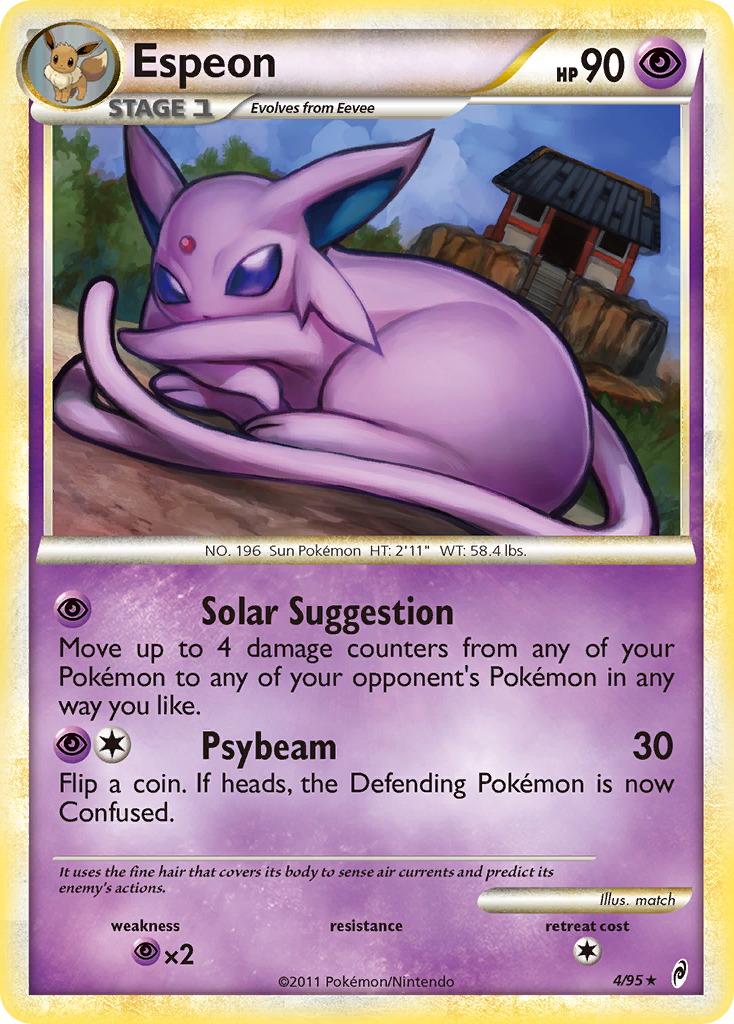 Espeon (4/95) [HeartGold & SoulSilver: Call of Legends] | Total Play