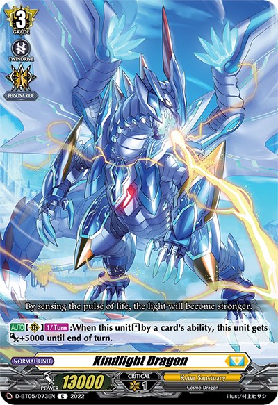 Kindlight Dragon (D-BT05/073EN) [Triumphant Return of the Brave Heroes] | Total Play