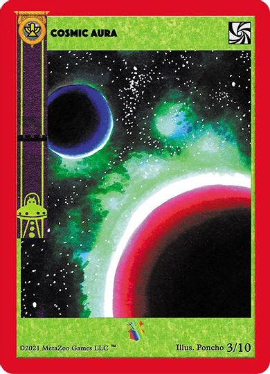 Cosmic Aura (Box Topper) [Cryptid Nation: First Edition] | Total Play