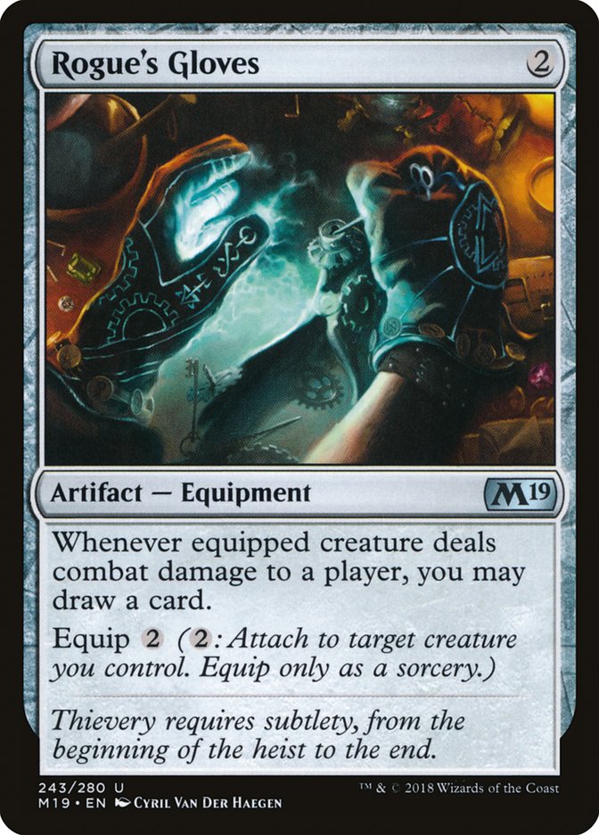 Rogue's Gloves [Core Set 2019] | Total Play