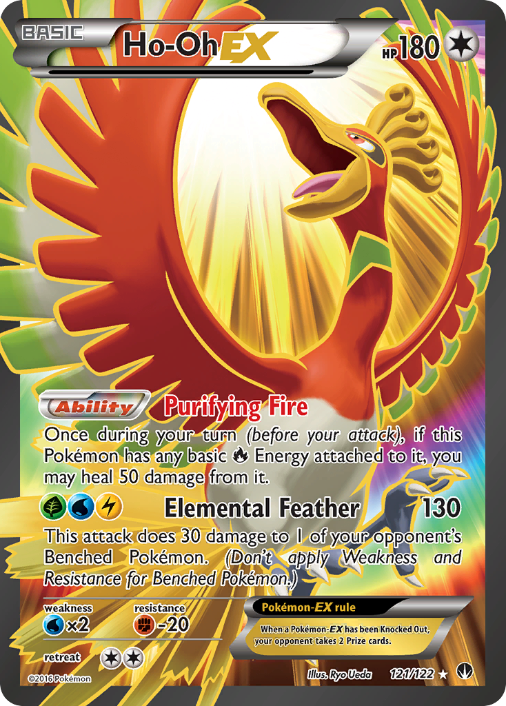 Ho-Oh EX (121/122) [XY: BREAKpoint] | Total Play