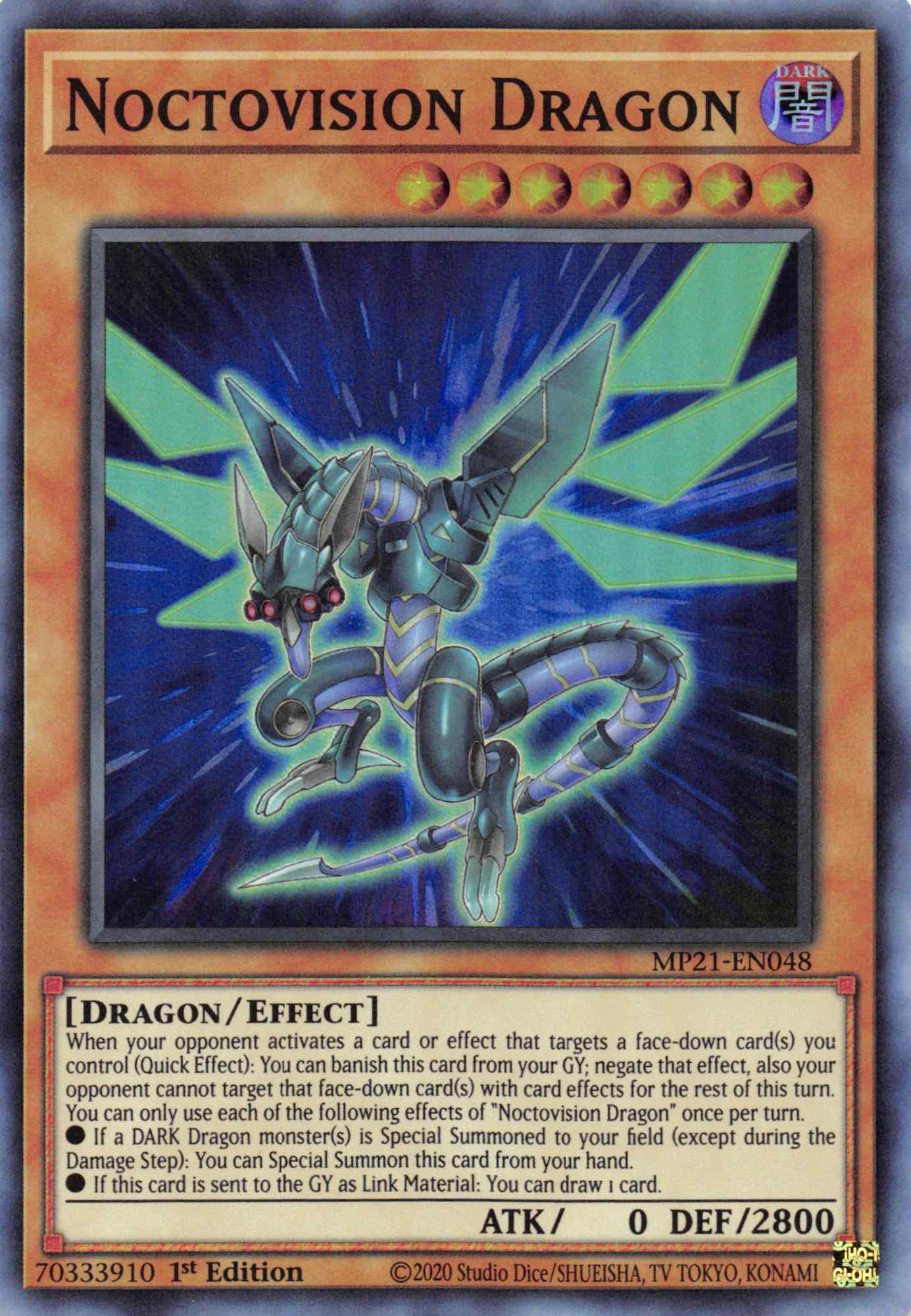 Noctovision Dragon [MP21-EN048] Super Rare | Total Play