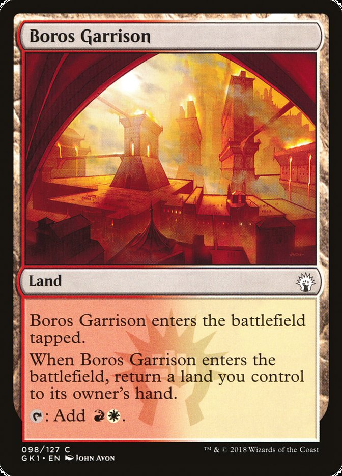 Boros Garrison [Guilds of Ravnica Guild Kit] | Total Play