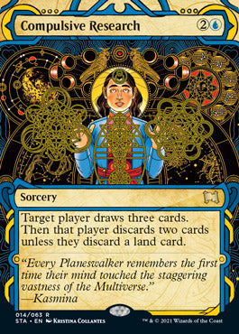 Compulsive Research (Foil Etched) [Strixhaven: School of Mages Mystical Archive] | Total Play