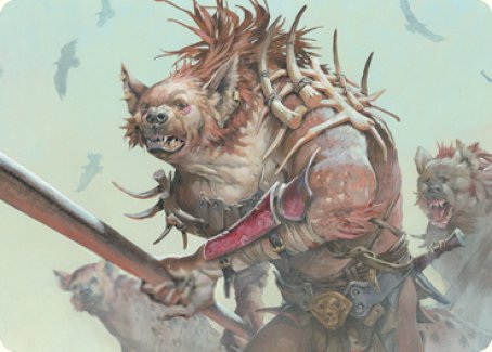 Gnoll Art Card [Dungeons & Dragons: Adventures in the Forgotten Realms Art Series] | Total Play