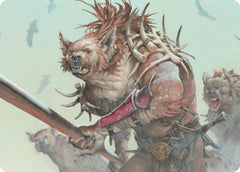 Gnoll Art Card [Dungeons & Dragons: Adventures in the Forgotten Realms Art Series] | Total Play