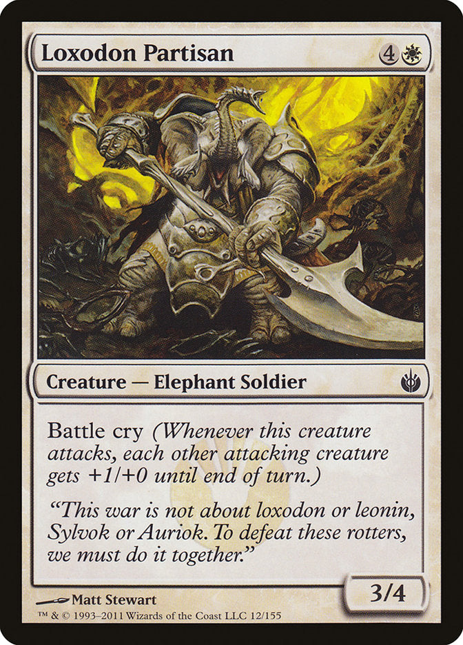 Loxodon Partisan [Mirrodin Besieged] | Total Play