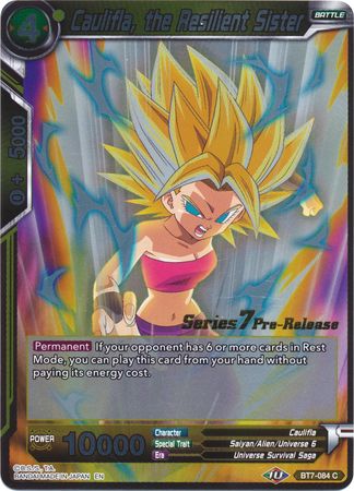 Caulifla, the Resilient Sister (BT7-084_PR) [Assault of the Saiyans Prerelease Promos] | Total Play