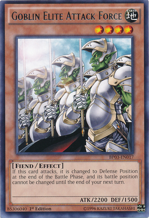 Goblin Elite Attack Force [BP03-EN017] Rare | Total Play