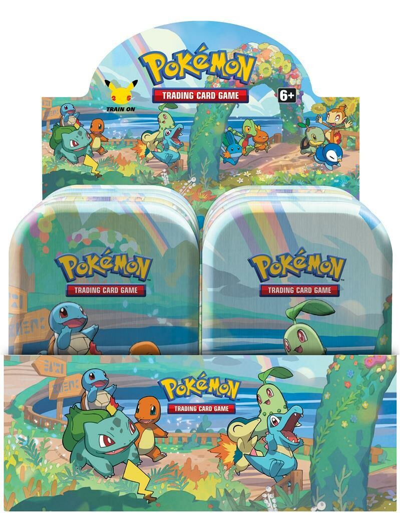 Celebrations: 25th Anniversary - Mini Tin Display | Total Play