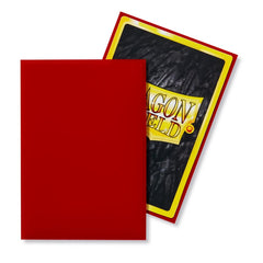 Dragon Shield: Japanese Size 60ct Sleeves - Crimson (Classic) | Total Play