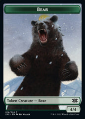 Bear // Spirit (008) Double-Sided Token [Double Masters 2022 Tokens] | Total Play