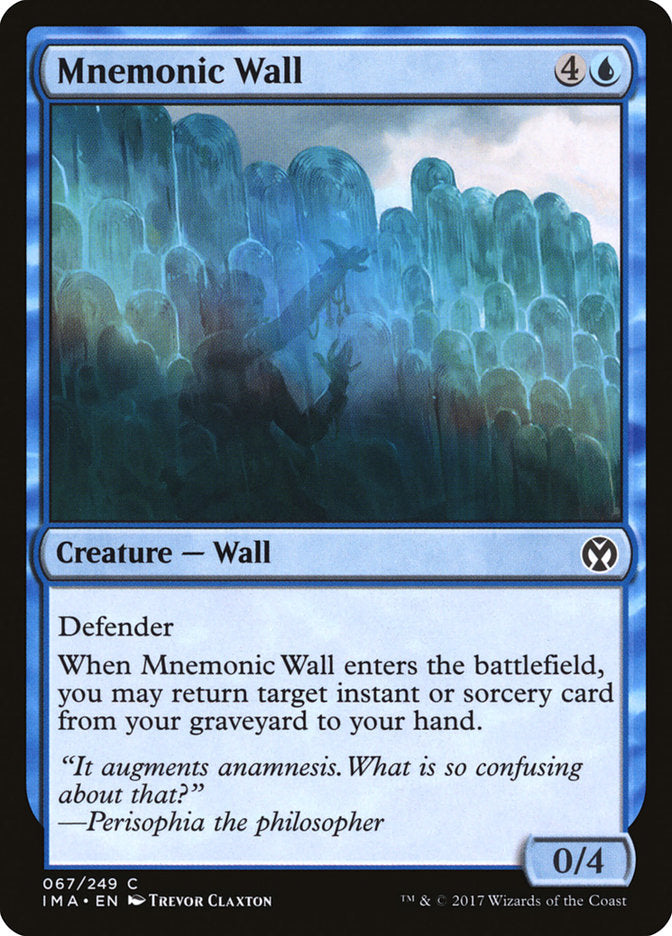 Mnemonic Wall [Iconic Masters] | Total Play