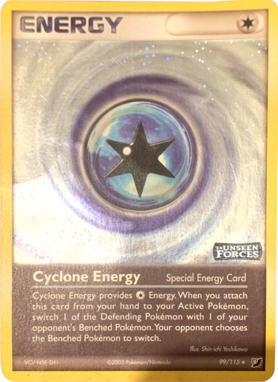 Cyclone Energy (99/115) (Stamped) [EX: Unseen Forces] | Total Play