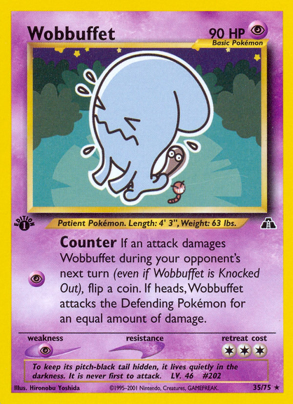 Wobbuffet (35/75) [Neo Discovery 1st Edition] | Total Play