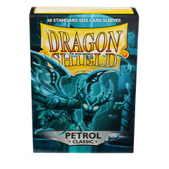 Dragon Shield: Standard 60ct Sleeves - Petrol (Classic) | Total Play