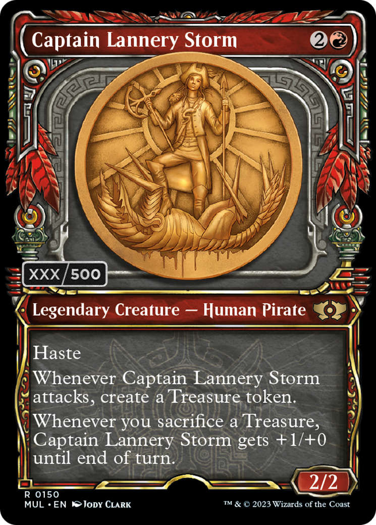 Captain Lannery Storm (Serialized) [Multiverse Legends] | Total Play