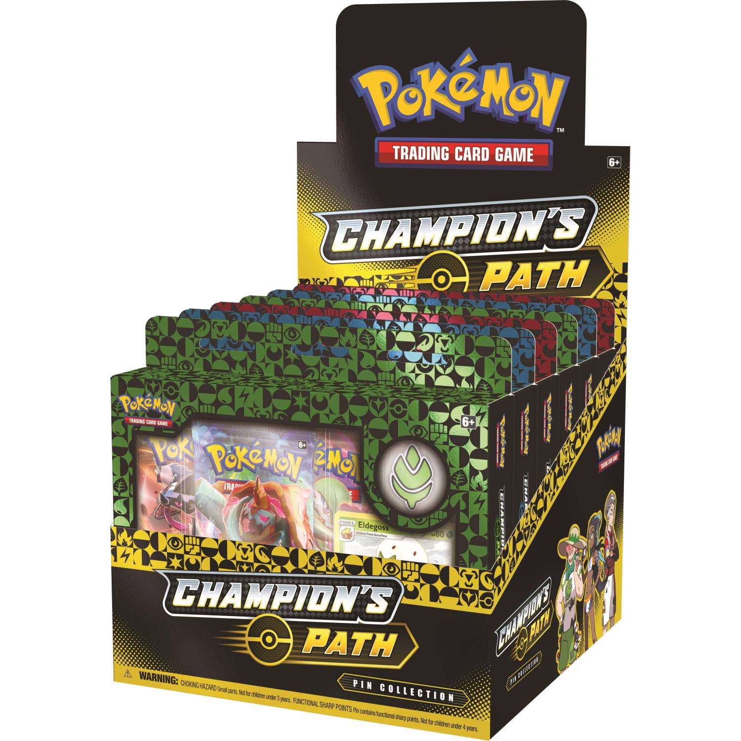 Champion's Path - Pin Collection Display (Set 1) | Total Play