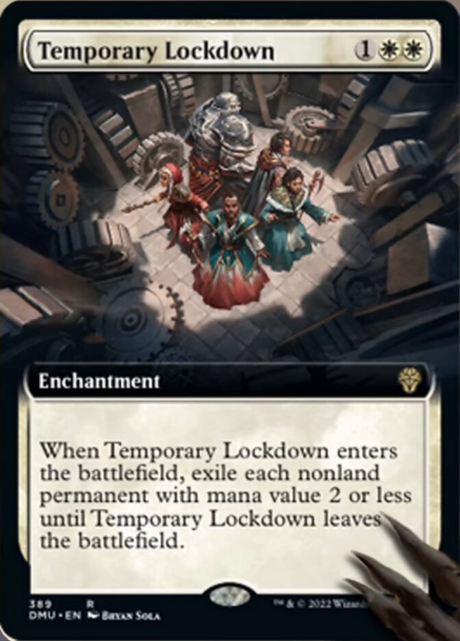 Temporary Lockdown (Extended Art) [Dominaria United] | Total Play