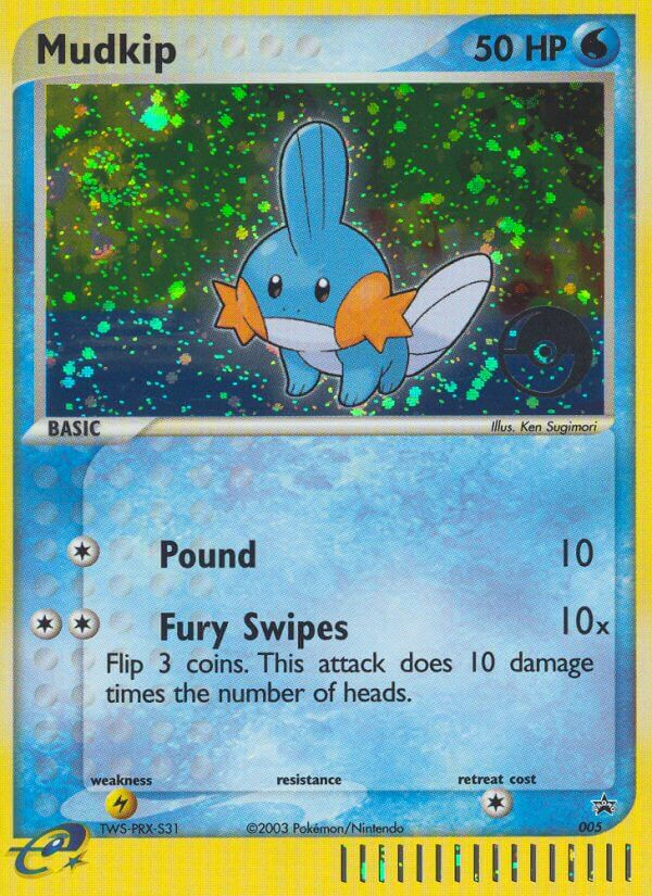 Mudkip (005) [Nintendo: Black Star Promos] | Total Play