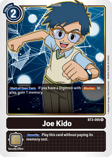 Joe Kido [BT3-095] [Release Special Booster Ver.1.5] | Total Play
