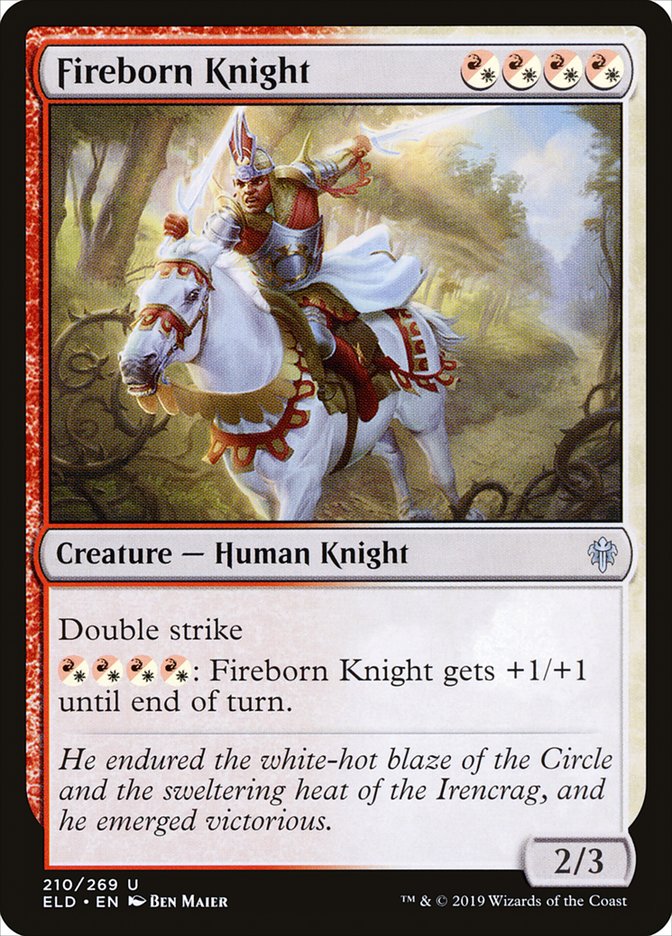 Fireborn Knight [Throne of Eldraine] | Total Play